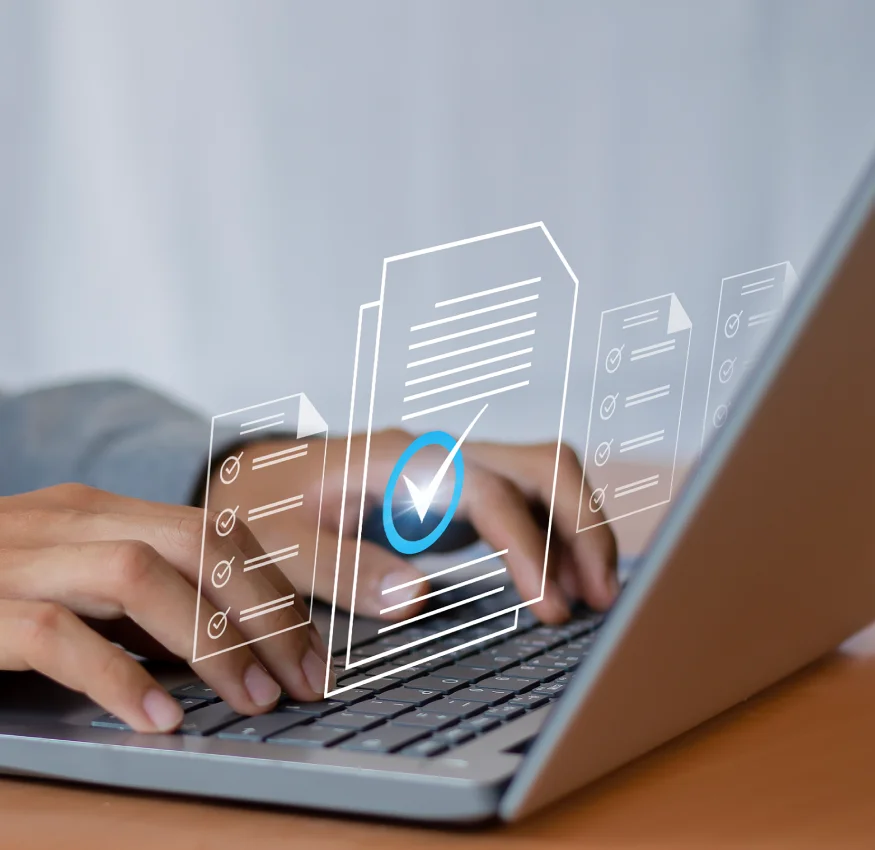  Complete Accountability <span>Achieve 100% on-time submission rates with comprehensive tracking and automated alerts. Never miss a deadline or lose track of critical tasks.</span>