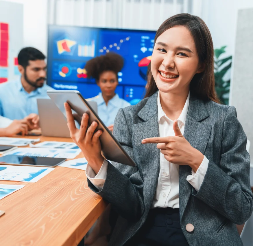 Speed & Efficiency <span>Reduce manual work by 60-80%. Transform hours-long budget analysis and report drafting into minutes with AI-powered automation that learns your organization's standards.</span>